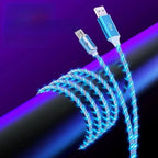 Flowing Flash Fast Charging Data Cable