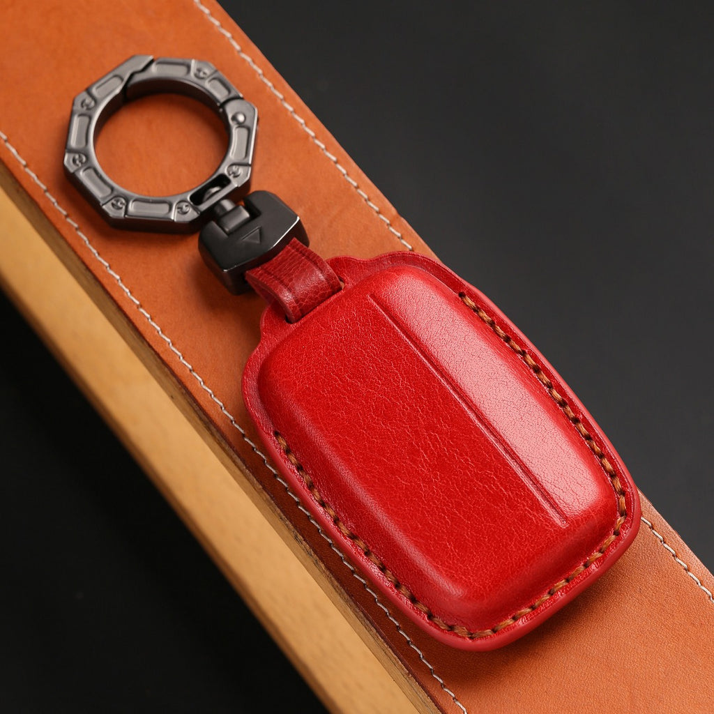 Land Rover/Jaguar Leather Key Cover | Handmade Full-Grain | Precision Fit 2010-2025 Models