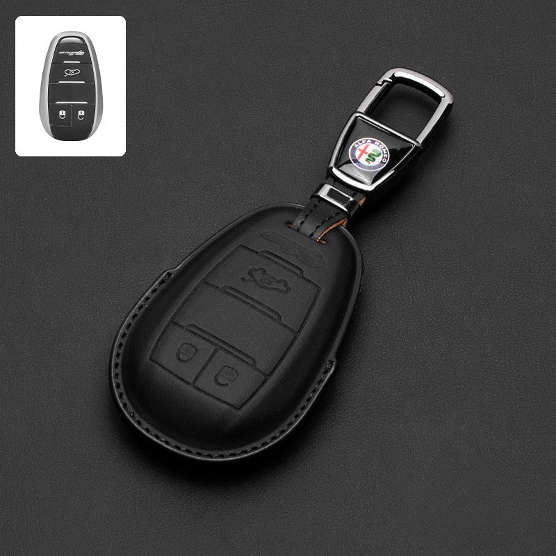 Alfa Romeo Leather Car Key Case
