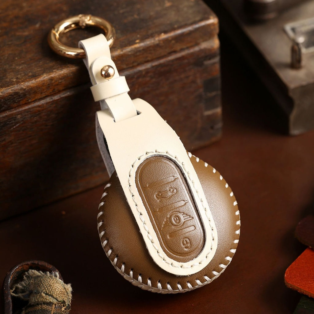 Étui de clé de voiture en cuir pour BMW Mini Cooper Countryman