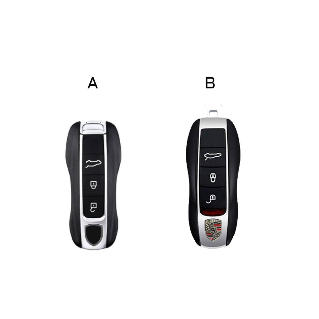 Porsche-Schlüsselhülle | Echtes Leder, wasserdicht | Passend für alle Modelle