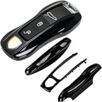 Porsche Schlüsselgehäuse-Ersatz, 3-teilig, lackierte Schlüsselabdeckung 