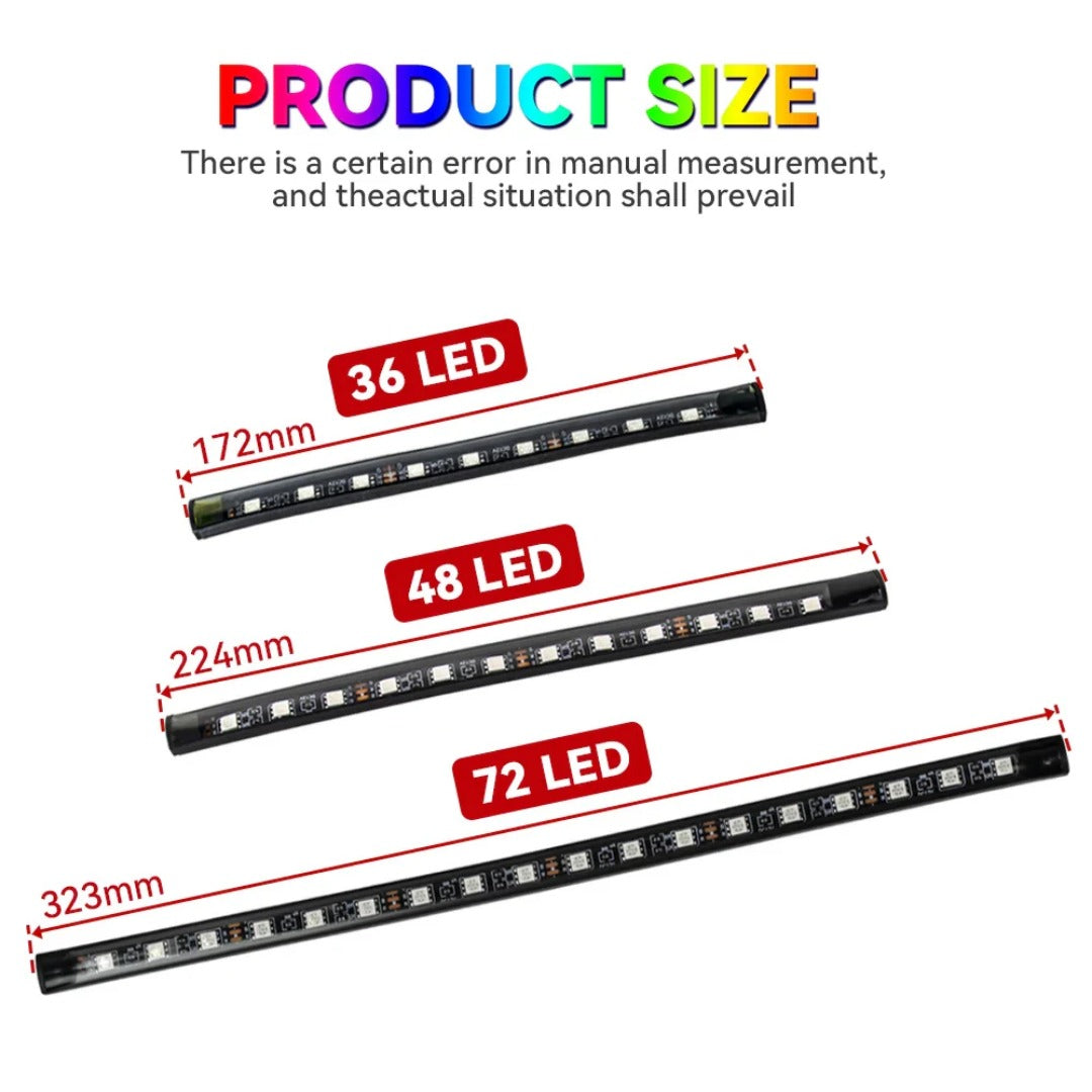 Neon Led Strip Car Interior Ambient Lights