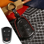 Étui de clé en cuir Cadillac - Protection haut de gamme pour tous les modèles