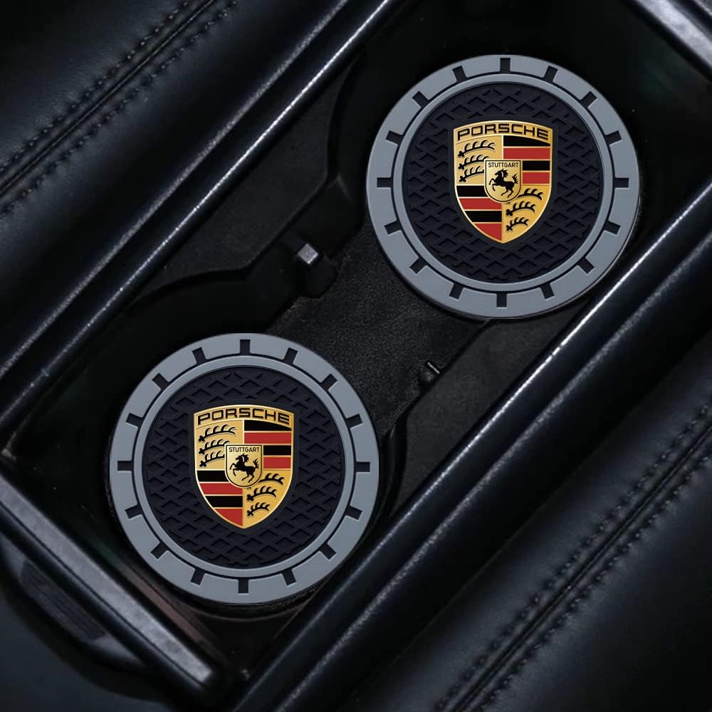 Porsche Silikon-Auto-Getränkehalter-Untersetzer 