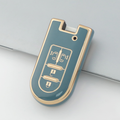 Carsine Toyota Car Key Case Golden Edge Grey / Key case