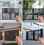 3 PCS BFT Mitto B2 Garage Remote - 433.92MHz 2-Channel Fob for Electric Gates