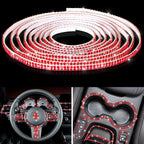 Car Trim Bling Decor Self Adhesive Car Accessories