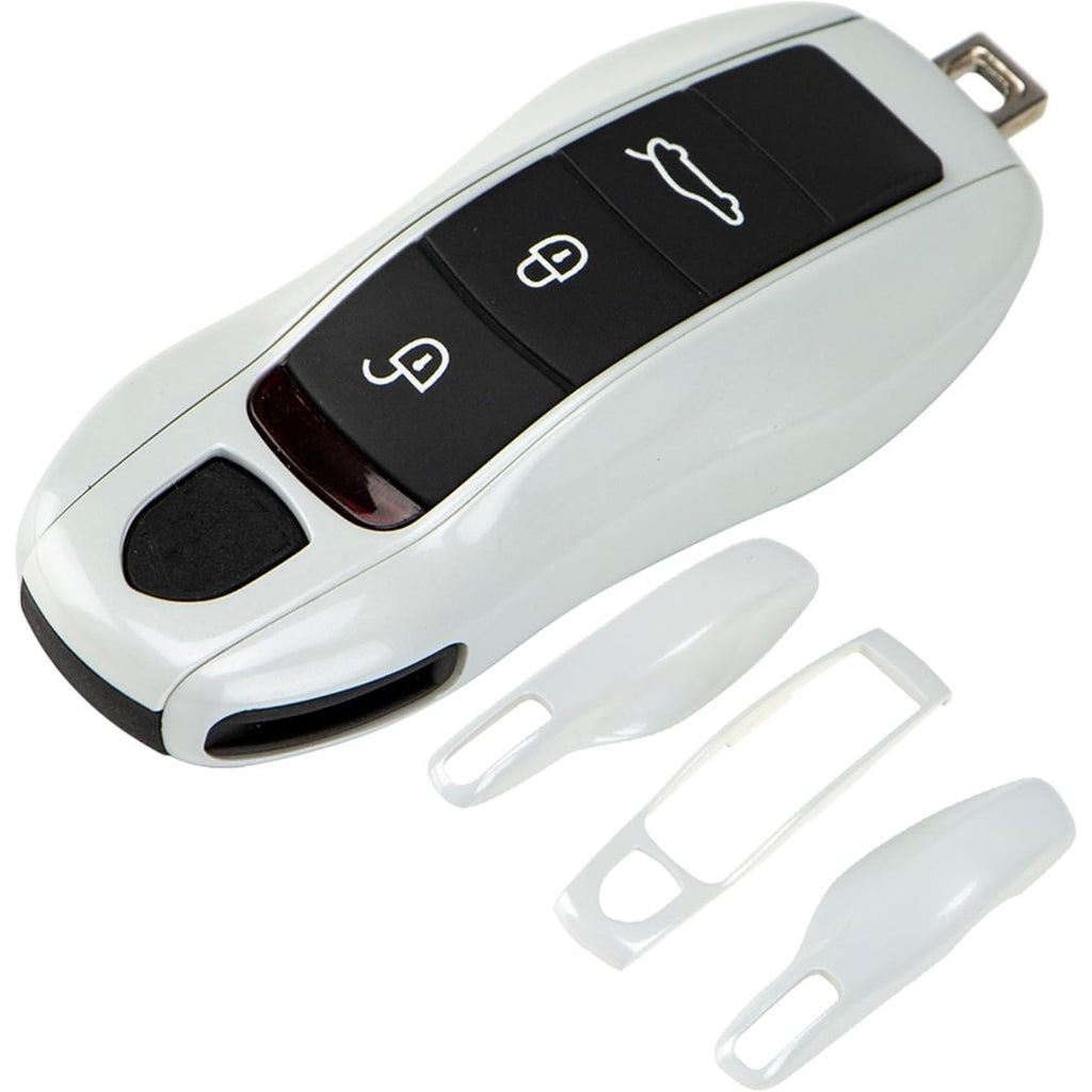 Porsche Key Shell Replacement 3-Piece Painted Key Fob Cover Shell