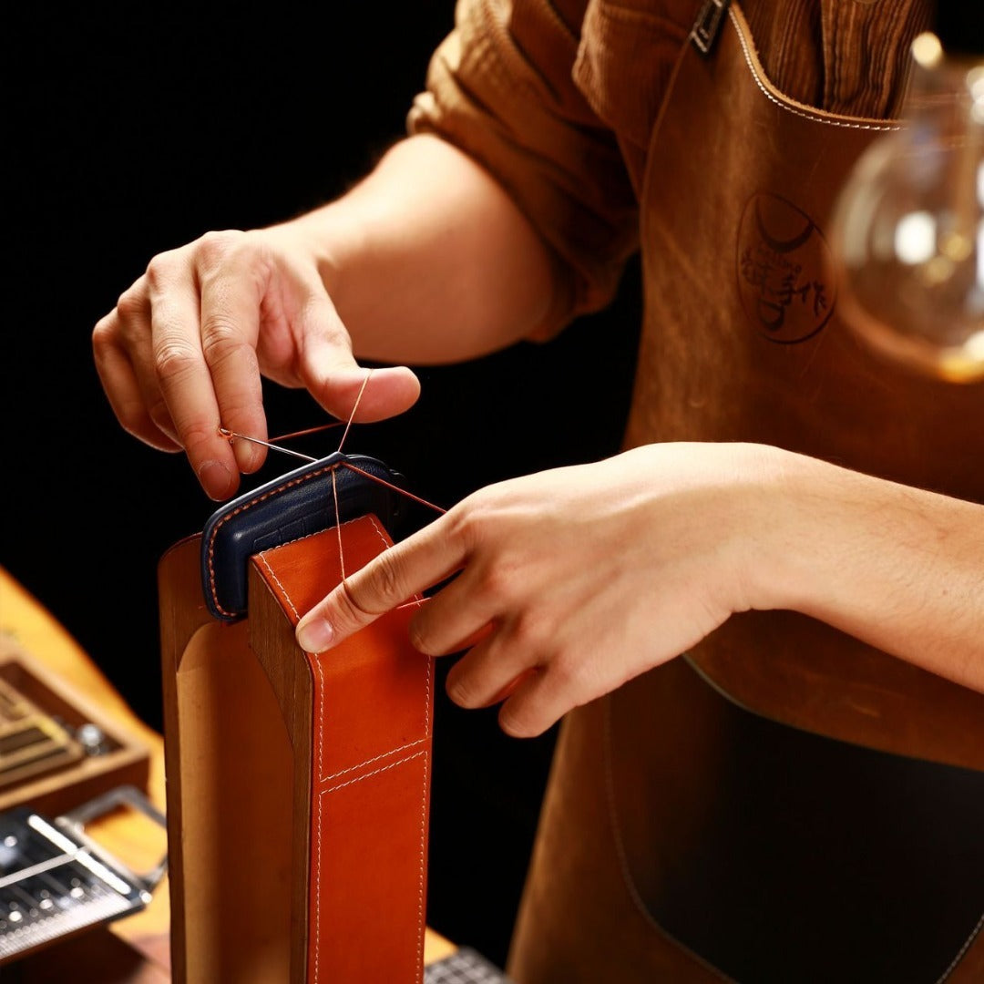 Luxury Genesis Key Fob Case - Handmade Leather Protector