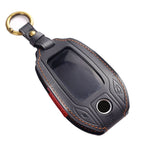 BMW Leather Car Key Cover - Genuine Leather, Premium Fit for All BMW Models