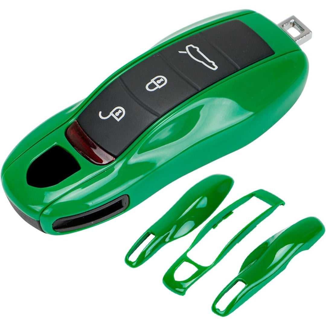Coque de remplacement pour clé Porsche, 3 pièces, peinte 