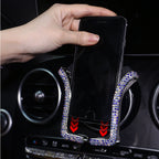 Carsine Rhinestone Car Phone Holder U-shaped
