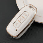 Carsine Ford Car Key Case Golden Edge White / Key case